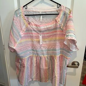 Anthropologie Blouse Large